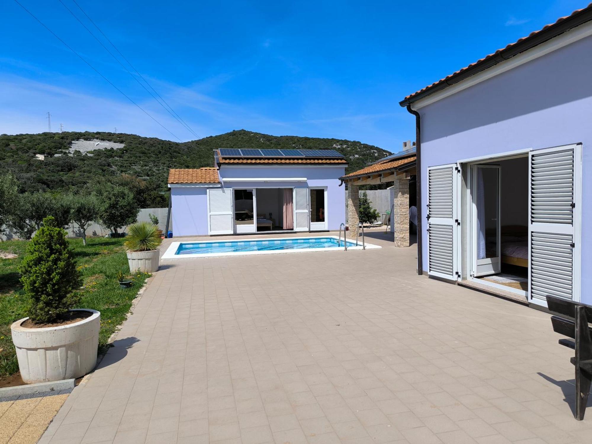 Vila House With Pool Mali Lošinj Exteriér fotografie