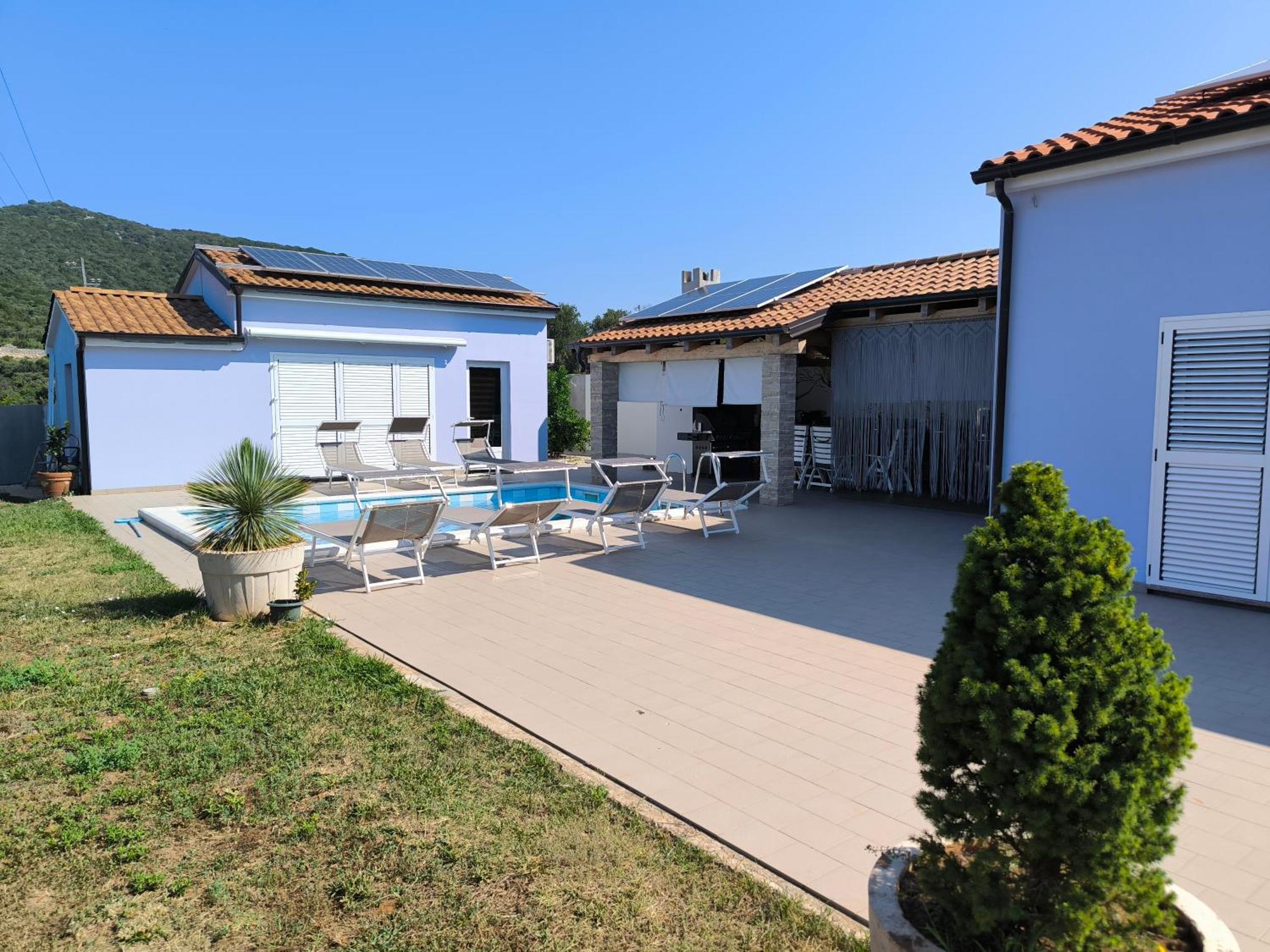 Vila House With Pool Mali Lošinj Exteriér fotografie